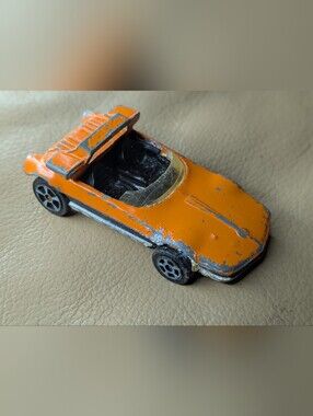 Vintage Corgi Juniors WizzWheels Bertone Runabout Barchetta Orange Diecast